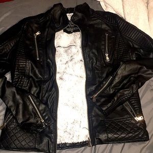Leather jacket